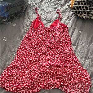 Floral Red Women's Sleepwear
